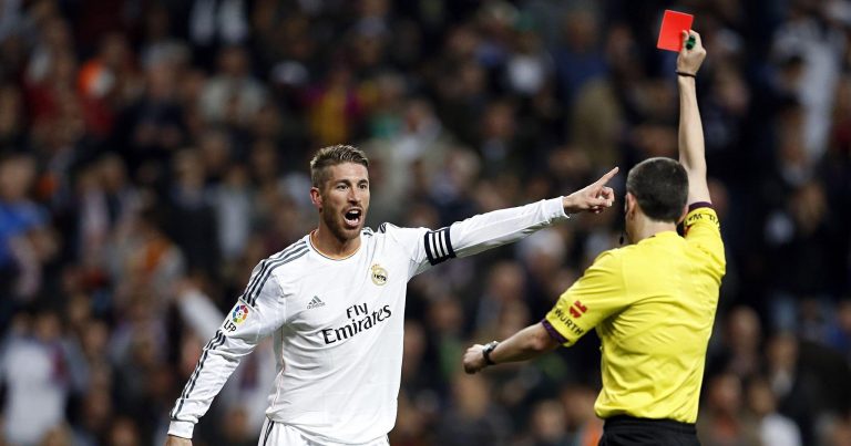 Ramos មិនមែន​ជា​កីឡាករ​ទទួល​បាន​កាត​ក្រហម​ច្រើន​ជាង​គេ​លើ​ពិភពលោក​ទេ