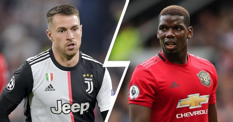 MU បានស្វាគមន៍ Ramsey, អូស ក Pogba ទៅ Juventus