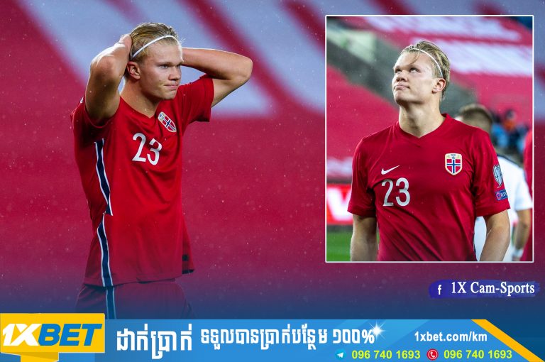 Haaland មិន​អាច​ចូល​លេង​ពាន​ Euro 2021 ​បាន​ទេ​​ក្រោយ​ ន័រវេស ធ្លាក់​ត្រឹម​វគ្គ​ជម្រុះ​