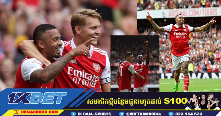 កាំភ្លើងធំ លត់ Sevilla ៦-០ ក្នុង Emirates Cup