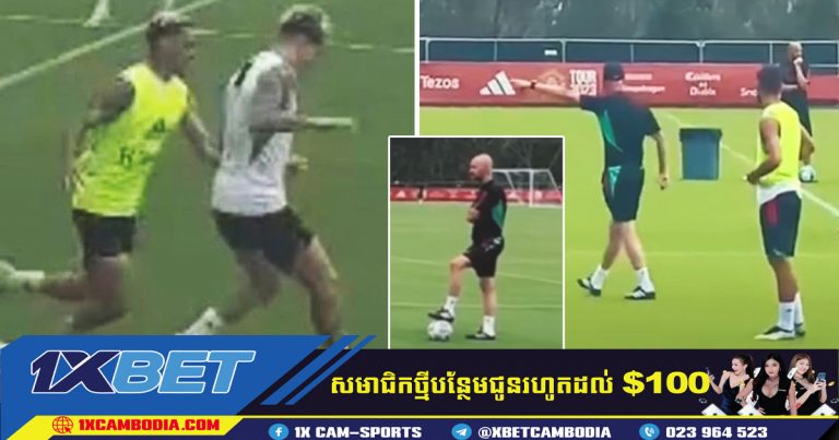 Ten Hag​ បានលុត Anthony កំឡុងដំណើរទេសចរណ៍នៅសហរដ្ឋអាមេរិក