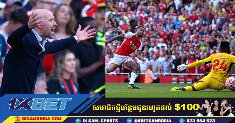 អ្នកចាត់ការទូទៅរបស់ United Ten Hag ផ្ទុះកំហឹងបន្ទាប់ពីចាញ់ Arsenal