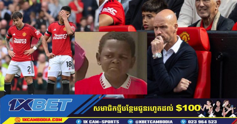 អ្នកគាំទ្រ Manchester United ខឹងយ៉ាងខ្លាំងចំពោះ Erik ten Hag បន្ទាប់ពីប្តូរ Rasmus Hojlund ទល់នឹង Brighton