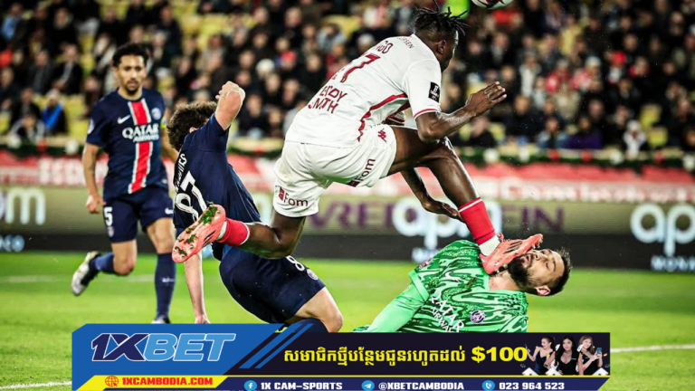 អ្នកចាំទី PSG កីឡាករ Donnarumma របួសមុខជាង១០ថ្នេរ ក្រោយប៉ះនឹងបាតស្បែកជើងកីឡាករ Monaco