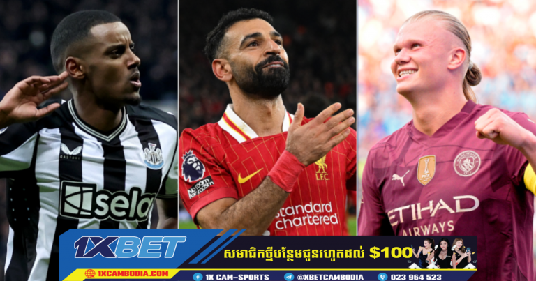 Premier League top goal scorers 2024/2025: EPL golden boot rankings as Isak chases Salah, Haaland
