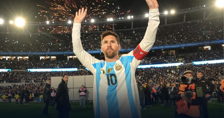 Messi លាអ្នកគាំទ្រក្នុងការបង្ហាញខ្លួនចុងក្រោយក្នុងដីអាហ្សង់ទីន និងសន្យាជួបគ្នានៅ World Cup 2026